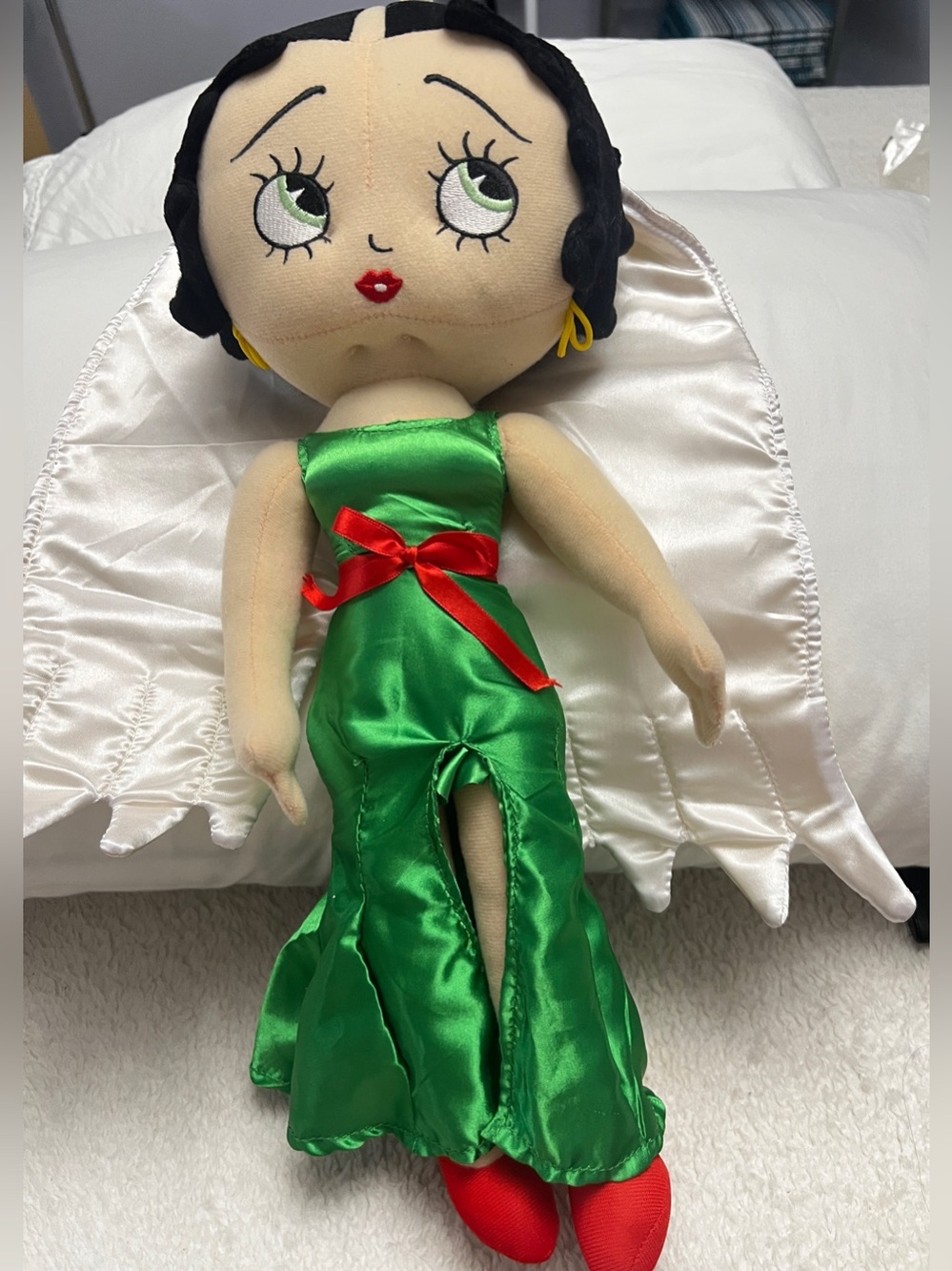Sugar Loaf Betty Boop fashion diva plush, Merry Christmas Angel